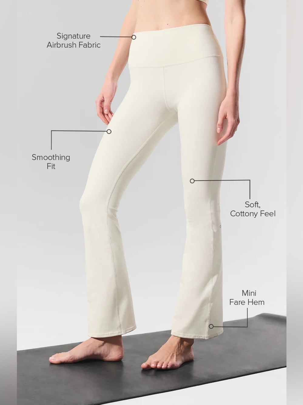 Alo yoga Airbrush flare leggings